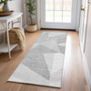 Piper Looms Chantille Geometric ACN636 Gray Area Rug