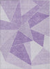 Piper Looms Chantille Geometric ACN636 Lilac Area Rug