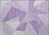 Piper Looms Chantille Geometric ACN636 Lilac Area Rug