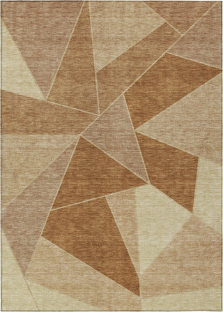 Piper Looms Chantille Geometric ACN636 Paprika Area Rug