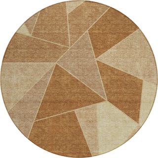 Piper Looms Chantille Geometric ACN636 Paprika Area Rug