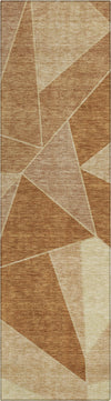 Piper Looms Chantille Geometric ACN636 Paprika Area Rug