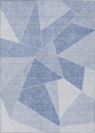 Piper Looms Chantille Geometric ACN636 Sky Area Rug