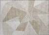 Piper Looms Chantille Geometric ACN636 Taupe Area Rug