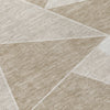 Piper Looms Chantille Geometric ACN636 Taupe Area Rug