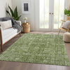 Piper Looms Chantille Panel ACN637 Aloe Area Rug Lifestyle Image Feature