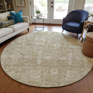 Piper Looms Chantille Panel ACN637 Beige Area Rug