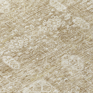 Piper Looms Chantille Panel ACN637 Beige Area Rug