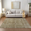 Piper Looms Chantille Panel ACN637 Brown Area Rug Lifestyle Image Feature