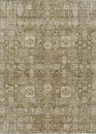 Piper Looms Chantille Panel ACN637 Brown Area Rug