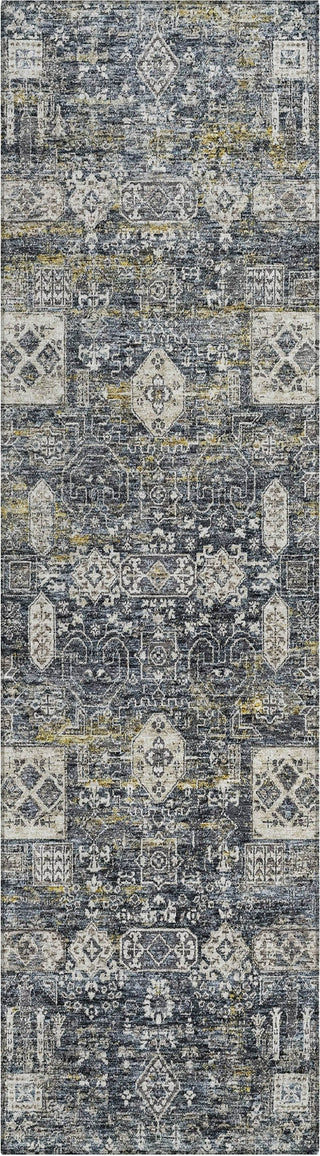 Piper Looms Chantille Panel ACN637 Charcoal Area Rug