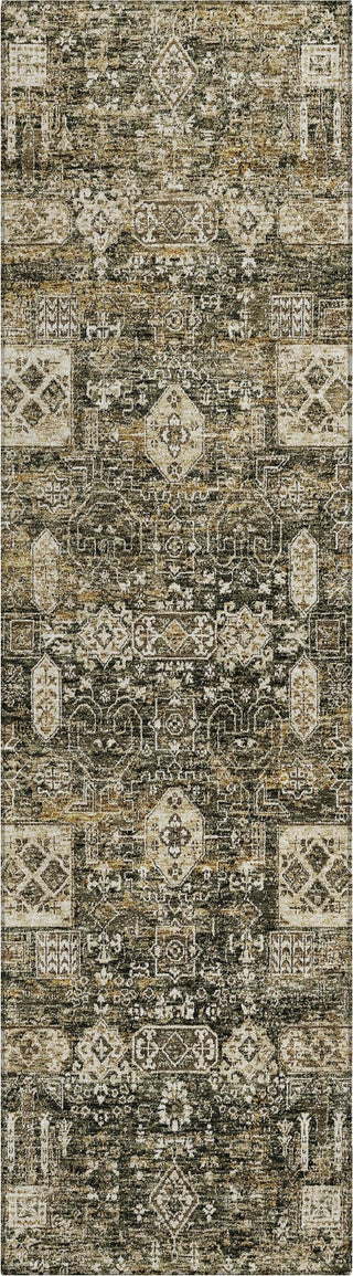 Piper Looms Chantille Panel ACN637 Coffee Area Rug