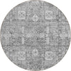 Piper Looms Chantille Panel ACN637 Gray Area Rug
