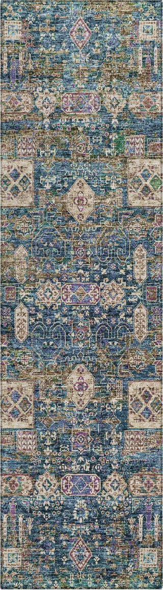 Piper Looms Chantille Panel ACN637 Green Area Rug