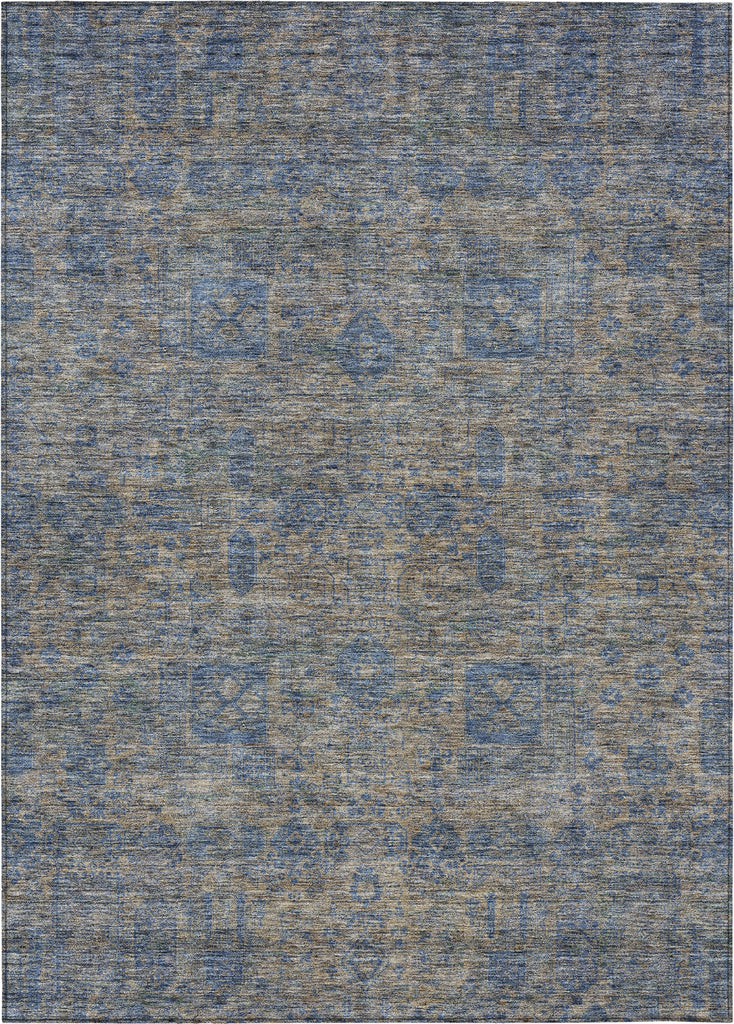 Piper Looms Chantille Panel ACN637 Khaki Area Rug