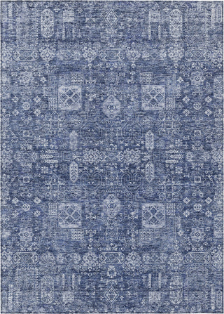 Piper Looms Chantille Panel ACN637 Navy Area Rug