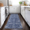 Piper Looms Chantille Panel ACN637 Navy Area Rug