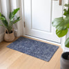 Piper Looms Chantille Panel ACN637 Navy Area Rug