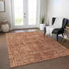 Piper Looms Chantille Panel ACN637 Paprika Area Rug Lifestyle Image Feature