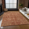 Piper Looms Chantille Panel ACN637 Paprika Area Rug