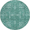 Piper Looms Chantille Panel ACN637 Teal Area Rug