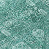 Piper Looms Chantille Panel ACN637 Teal Area Rug