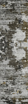 Piper Looms Chantille Modern ACN638 Taupe Area Rug