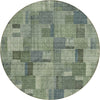 Piper Looms Chantille Squares ACN639 Green Area Rug
