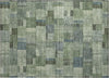 Piper Looms Chantille Squares ACN639 Green Area Rug