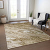 Piper Looms Chantille Abstract ACN640 Brown Area Rug Lifestyle Image Feature