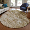 Piper Looms Chantille Abstract ACN640 Brown Area Rug
