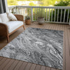 Piper Looms Chantille Abstract ACN640 Gray Area Rug