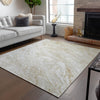 Piper Looms Chantille Abstract ACN640 Ivory Area Rug