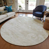 Piper Looms Chantille Abstract ACN640 Ivory Area Rug