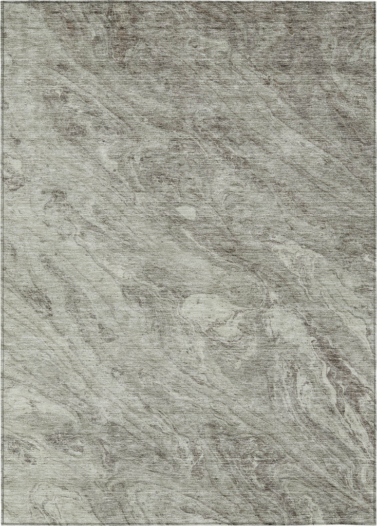 Piper Looms Chantille Abstract ACN640 Taupe Area Rug