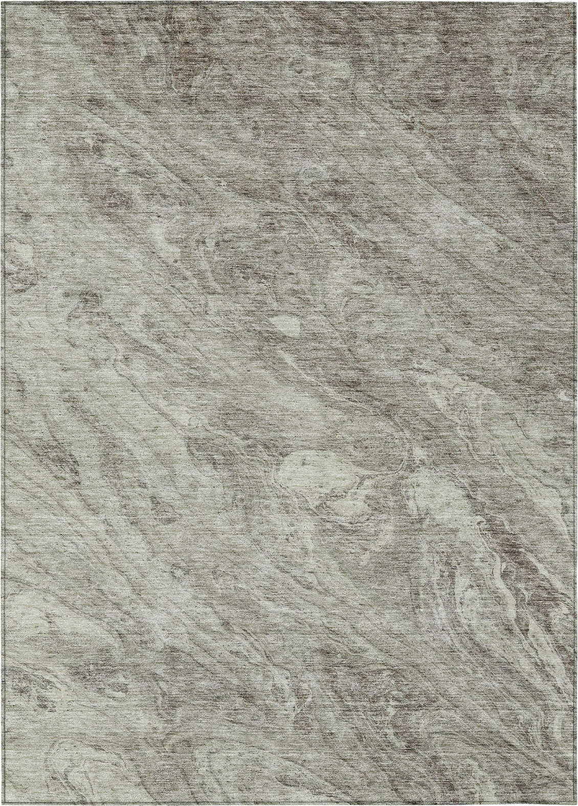 Piper Looms Chantille Abstract ACN640 Taupe Area Rug