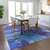 Piper Looms Chantille Modern ACN641 Blue Area Rug