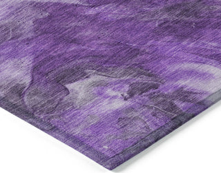 Piper Looms Chantille Modern ACN641 Purple Area Rug