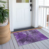 Piper Looms Chantille Modern ACN641 Purple Area Rug