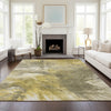 Piper Looms Chantille Modern ACN641 Taupe Area Rug Lifestyle Image Feature
