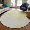 Piper Looms Chantille Circles ACN642 Beige Area Rug