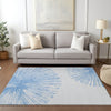 Piper Looms Chantille Circles ACN642 Denim Area Rug Lifestyle Image Feature