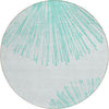 Piper Looms Chantille Circles ACN642 Teal Area Rug