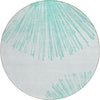 Piper Looms Chantille Circles ACN642 Teal Area Rug