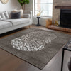 Piper Looms Chantille Circles ACN643 Taupe Area Rug