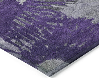 Piper Looms Chantille Modern ACN645 Purple Area Rug