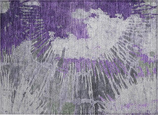 Piper Looms Chantille Modern ACN645 Purple Area Rug