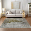 Piper Looms Chantille Modern ACN646 Brown Area Rug Lifestyle Image Feature