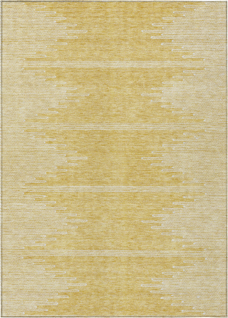 Piper Looms Chantille Modern ACN647 Gold Area Rug