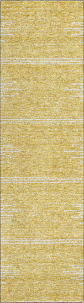 Piper Looms Chantille Modern ACN647 Gold Area Rug